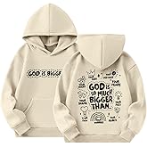 Sulayesh Christian Jesus God Hoodie for Girls Bible Verse Faith Religious Inspirational Sweatshirt Cute Preppy Graphic Tops