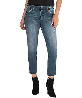 reese ankle straight leg with fray hem