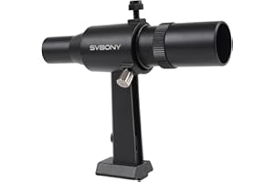 Svbony SV182 Finderscope for Telescope, 6x30 Finder Scopes, Positive Image Optical Viewfinder, FMC Achromatic 2-Element Lens,