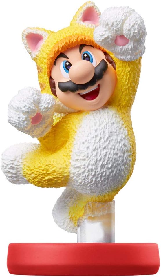 Cat Mario & Cat Peach Amiibo - Super Mario Series: Toys & Games