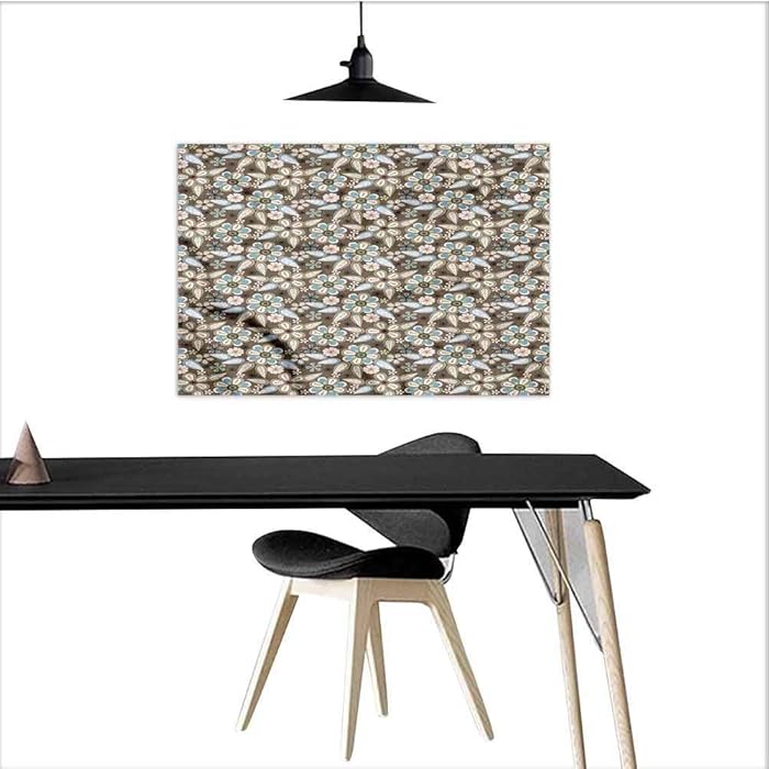 homecoco Floral Wall Art for Living Room Spring Nostalgia Retro Poetic and Painting Magnificent W24 xL16 Inch