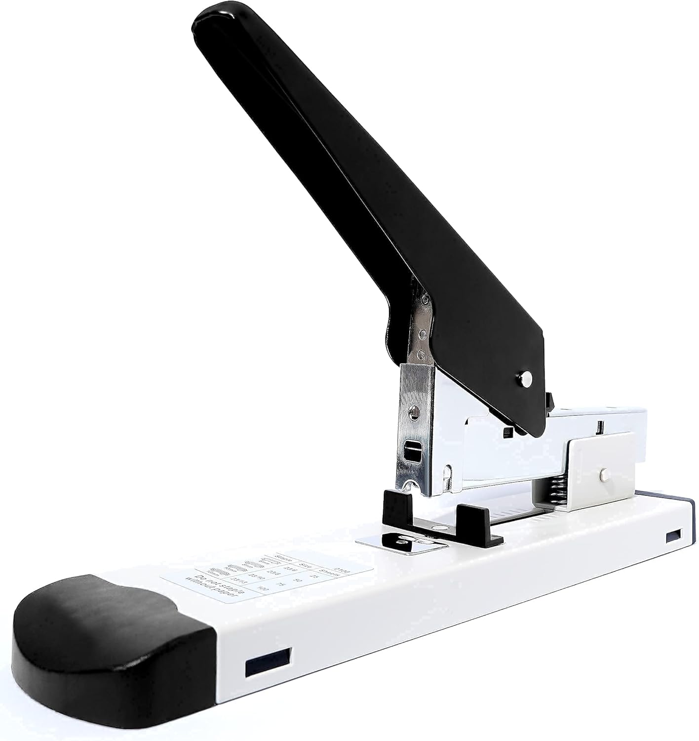 Stapler Heavy Duty, 100 Sheet high Office Stapler, with 4000 Staples, Manual Big Stapler, Metal Include 23/13 & 23/10 &23/8& 23/6 Staples Each 1000PCS : Office Products