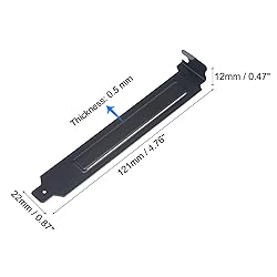 uxcell PCI Slot Covers with Screws for PC Case