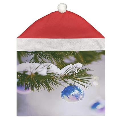  Dreambest Snow Covered Christmas Tree Santa