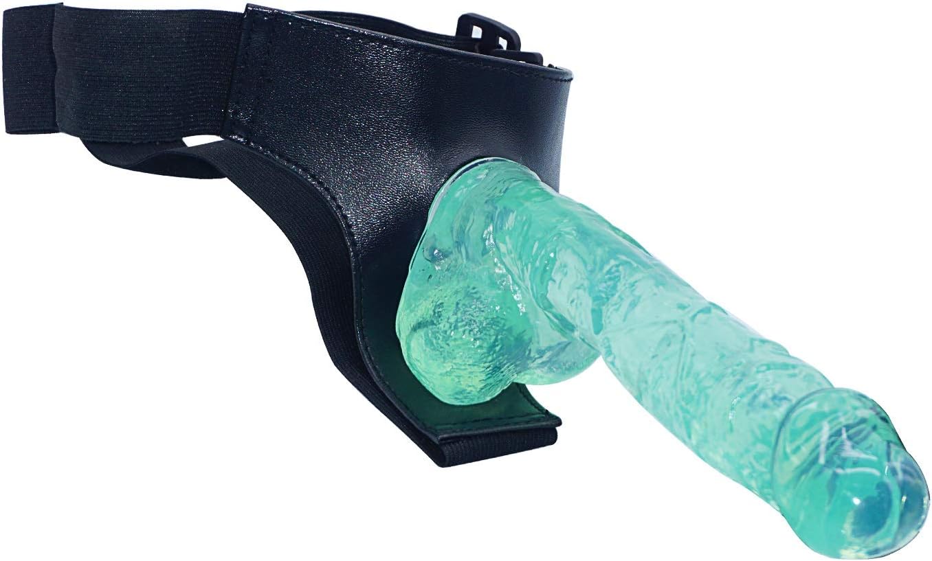 Kidavll Strap Double Heads Role Thing Color Flesh, Tight Six Toy (Color : Green)