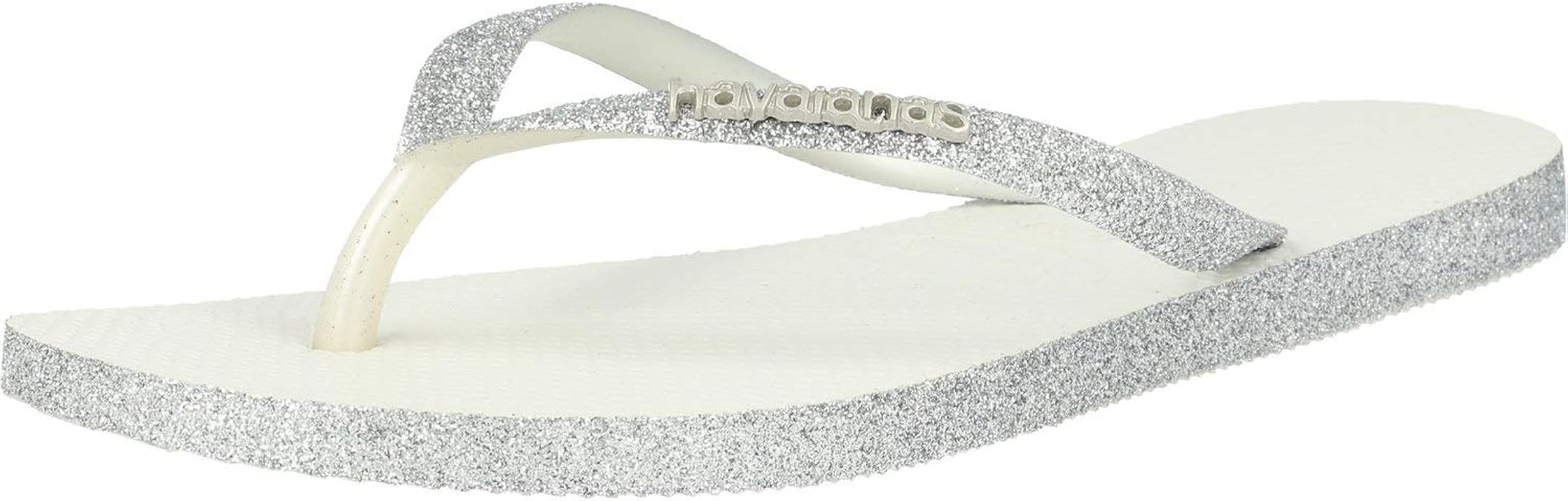 Havaianas Women's HAV Slim Sparkle White FlipFlop Amazon.co.uk Shoes