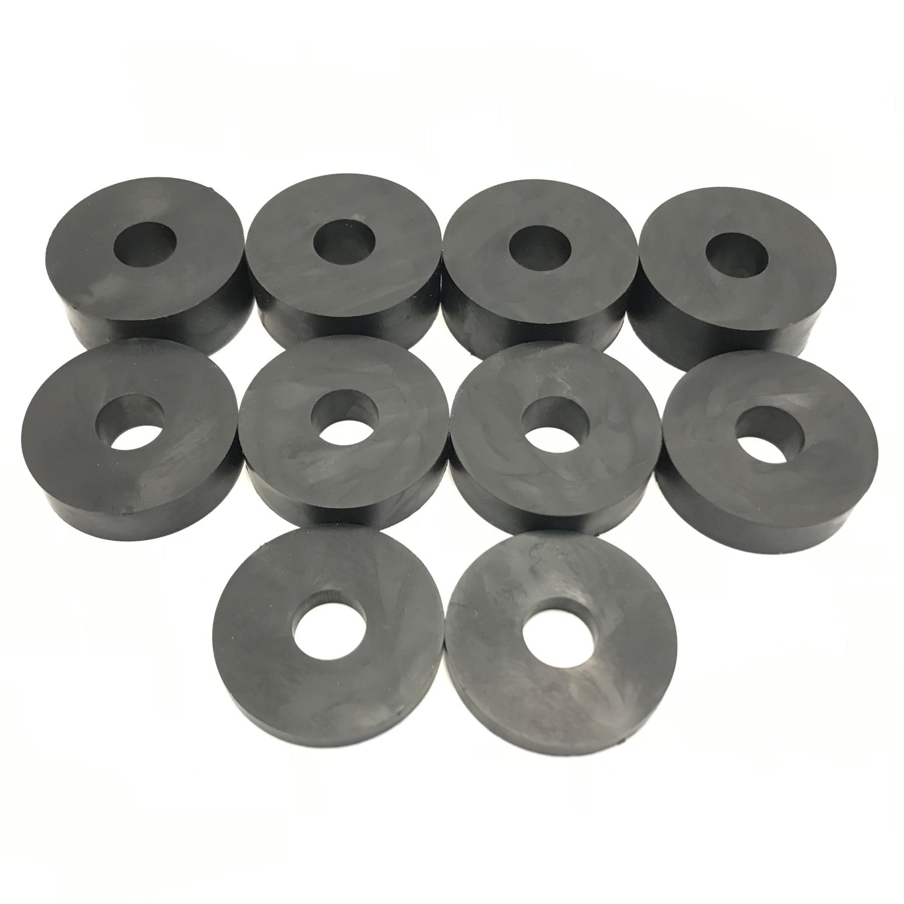 Hawkeng 12mm (M12) Rubber Spacers Standoff Washers (10 Pack) 4 x 15mm, 4 x 10mm, 2 x 5mm