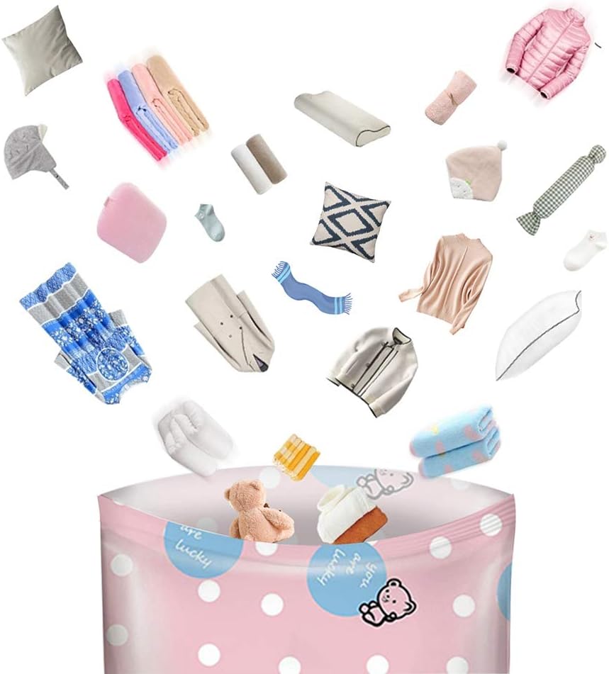 Sacchetti Sottovuoto Per Vestiti 13 Pezzi + Pompa - Risparmio Spazio, Anti Umidità E Polvere - Foto 6