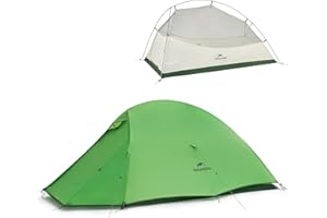 Naturehike Upgraded Cloud Up 2 Person Tent Backpacking Tent Camping Tents for 3 Season Lightweight Tents for Camping & Hiking