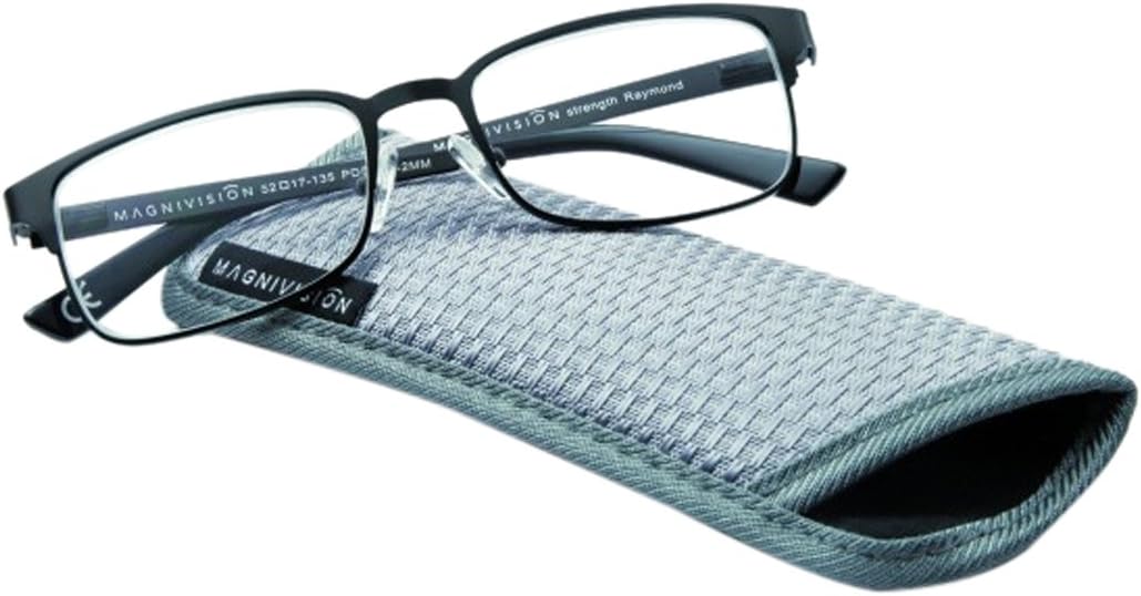 Magnivision Foster Grant, Raymond, Mens Reading Glasses,Stength, +3.00 Magnification