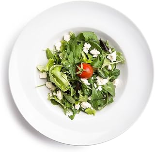 6 x Ø 27 cm Pastateller / Salatteller / Porzellanteller / Nudelteller / Suppenteller | Tiefe 5,5 cm