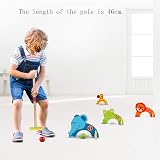 Wondertoys Wooden Animals Croquet Set for Children Educational Outdoor Toy view 5