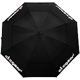 Clicgear Double-Canopy 68” Wind Resistant Umbrella for Sun and Rain