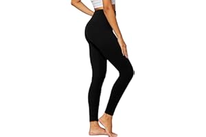 Conceited High Waisted Ultra Soft Leggings for Women - Full Length, Capri Length and Biker Shorts - Available in Plus Size