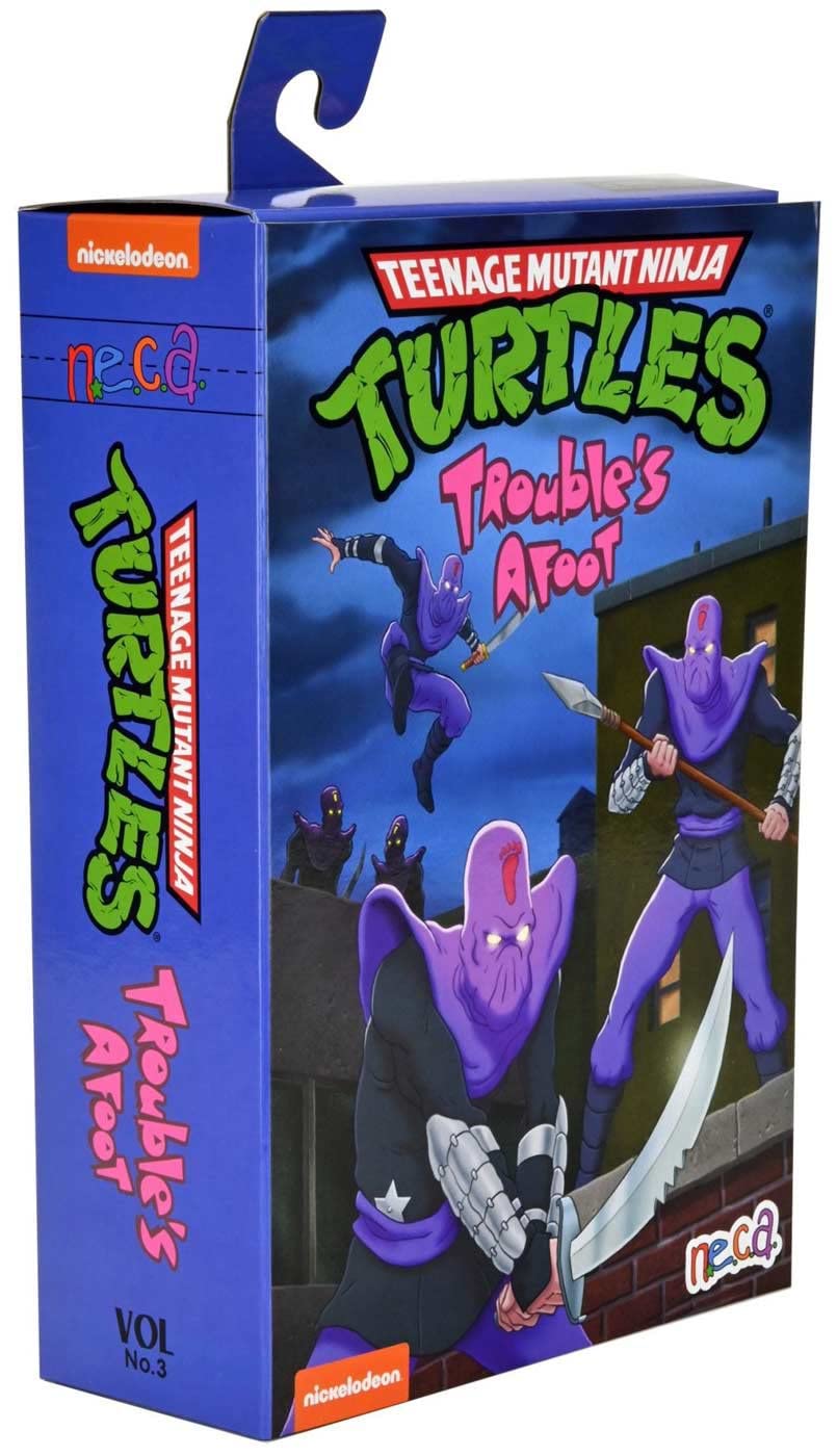 Figurine NECA Teenage Mutant Ninja Turtles Action Figure (Vol No.3) - Ultimate Foot Soldier Trouble's Afoot