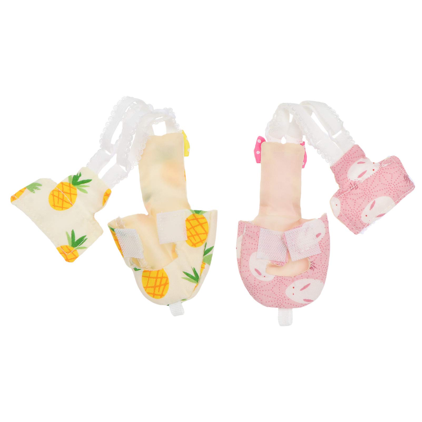 POPETPOP 2pcs Parrot Diaper Pet Bird Clothes Bird Pant for Cockatiel Parakeet s Random Style for Flying