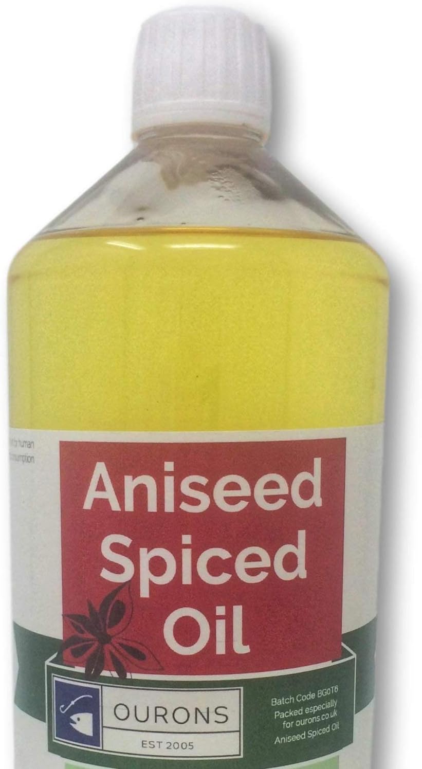 1 Litre Aniseed Flavour Oil | For Fishing Bait, Pheasant & Game Lure,  Hunting & Bird Feed Aniseed Oil Fishing Bait