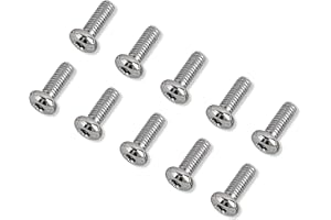 FOVPLUE Front Brake Disc/Rotor Hardware Kit,5/16-18 x 7/8 in.Screws/Bolts for 1990-2024 Harley models,for Sportster Softail Dyna Touring Road Glide Road King Street Electra Glide,Chrome,10 Bolts