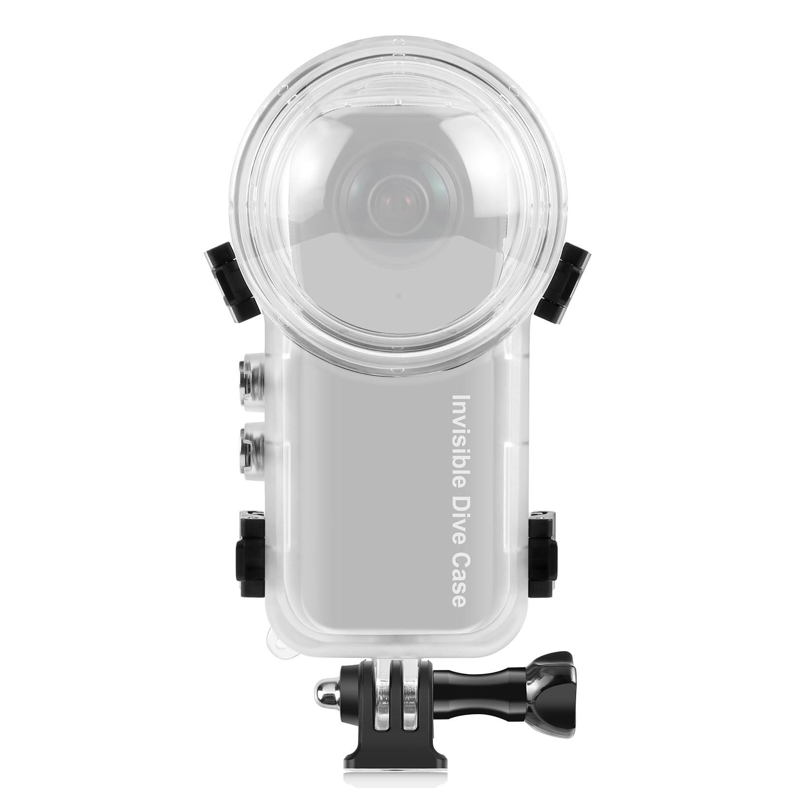 PULUZ Invisible Dive Housing Case for insta360 X3, 50m/164ft Waterproof Case Protective Underwater Dive Shell with Bracket Accessories