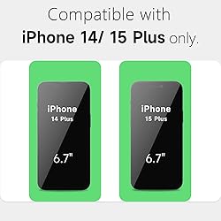 LoeoeL for iPhone 14 Plus/ 15 Plus Clear Case