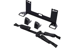 Universal Child Seat Anchor Mounting Kit for ISOFIX Belt Connector Thick Steel Car Seat Bracket by Hoqqf Fixed Strap