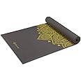 Gaiam Yoga Mat - Premium 6mm Print Extra Thick Non Slip Exercise & Fitness Mat for All Types of Yoga, Pilates & Floor Workout