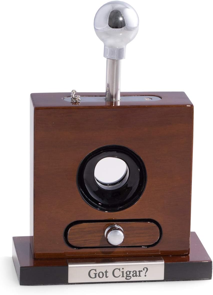 Customized Table top Guillotine Cigar Cutter w/Drawer for