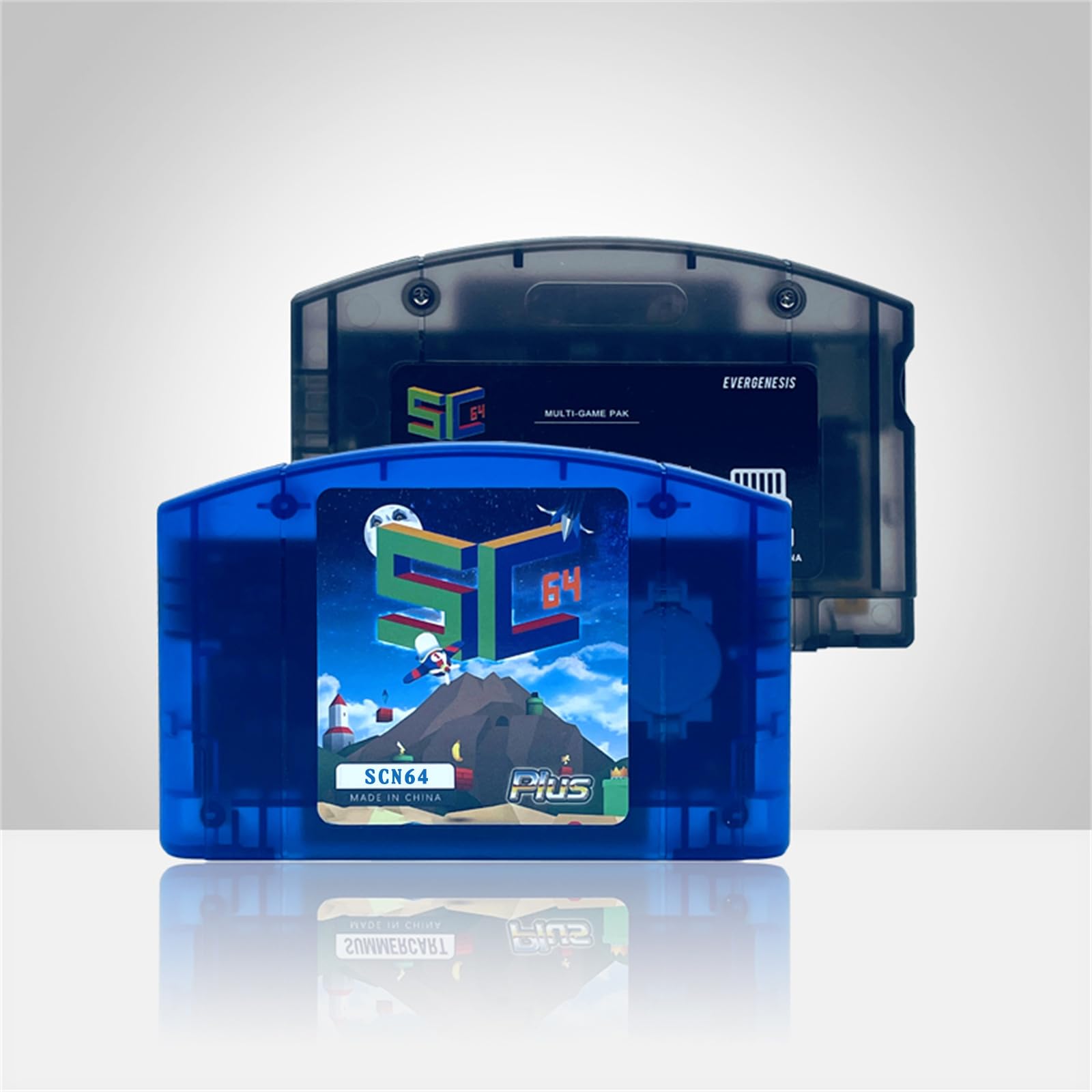 N64 Games Cartridge 800-in-1 N64 Games, Enhanced Cartridge with 64DD Emulation, Includes 32GB Pre-loaded Game Memory Card, Suitable for Nintendo 64 N64 Video Game Console