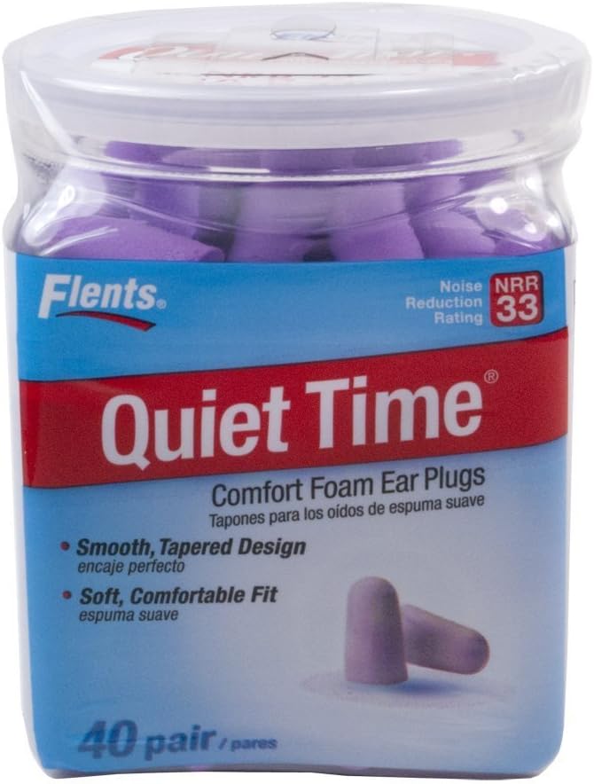 Flents Quiet Time Soft Comfort Ear Plugs NRR 33 (1 - 40 Count)