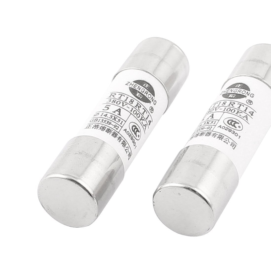 2pcs RT18 RT14 14,3 x 51 mm fusible núcleo cerámico fusibles ...