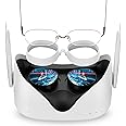 SUPERUS Lens Protector Compatible with Oculus/Meta Quest 2, Glasses Spacer - Anti-Scratch VR Accessories to Prevent Your Glasses from Scratching VR Lenses (White)