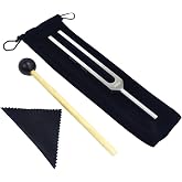 Miwayer Professional Earth Star 285 Hz Tuning Forks for Healing, Medical, and Music - Multi-Frequency Tuning Fork Kit for Sound Therapy, Meditation, Chakra Balancing, and Instrument Tuning