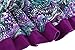 wantdo Women's One Piece Swimsuit with Skirt Plus Size Swimwear Cover Up Purple 18/20 Plus