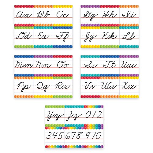 cursive alphabet letters amazoncom
