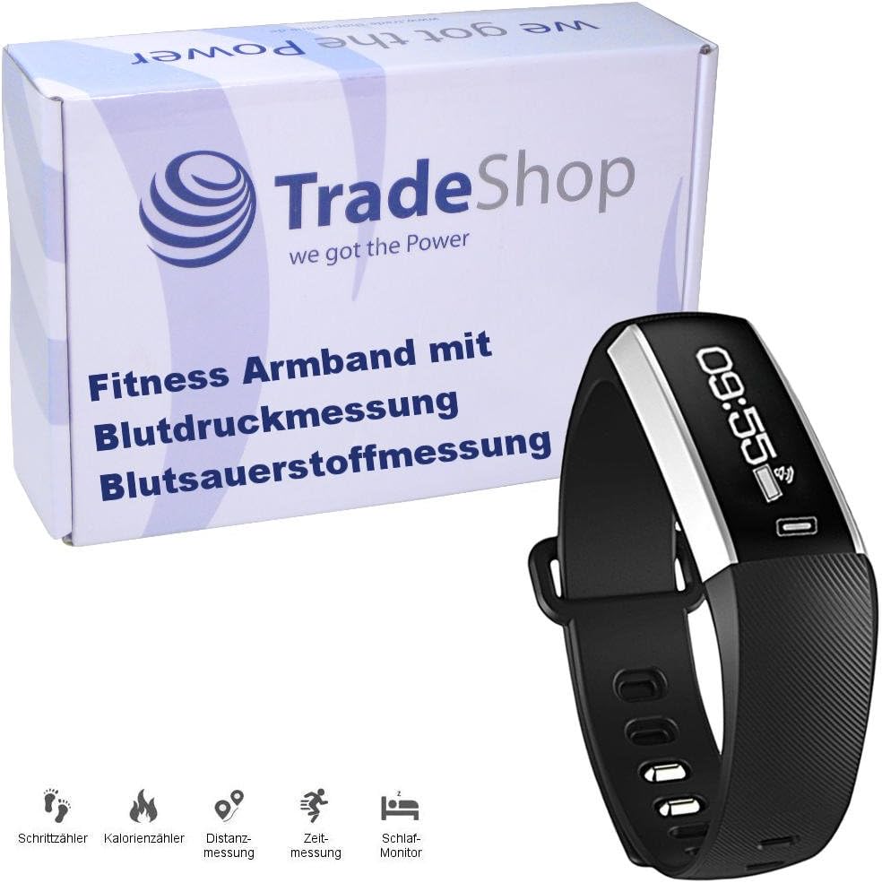 Ultra Slim Smart Bracelet Fitness Armband Blutdruckmessung