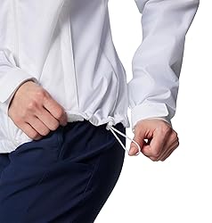 Columbia Womens Switchback IV Rain Jacket, White, 2X