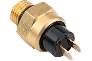 Fan Temperature Switch,0010033661 Electric Engine Cooling Fan Thermostat Temperature Switch for HUSABERG 2 Stroke & 4 Stroke
