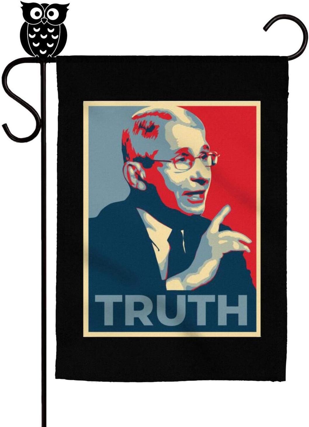 TTYDJ Dr.Fauci Our Hope Garden Flag Durable Indoor/Outdoor Garden Flags