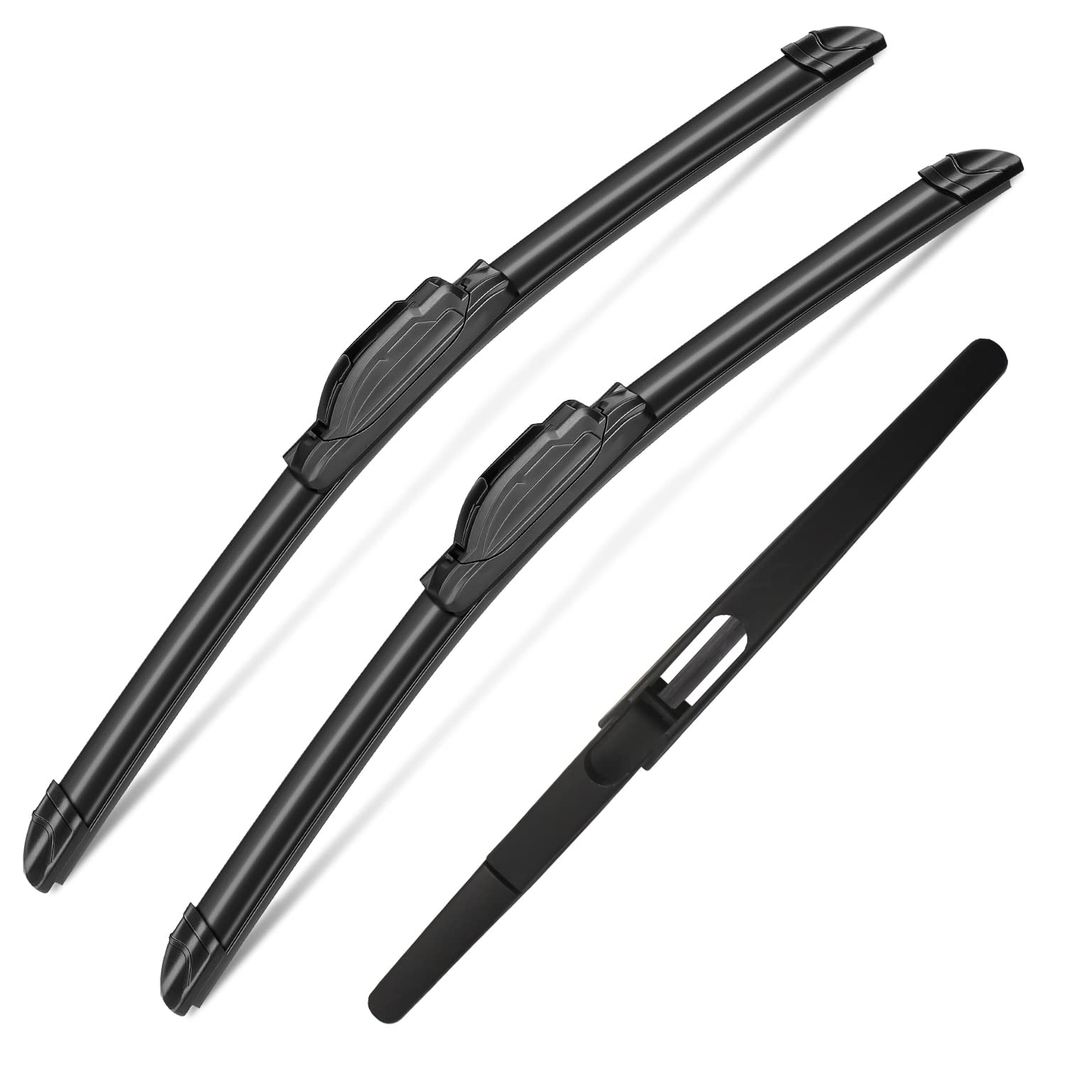 Photo 1 of 3Pcs Windshield Wipers for Nissan Rogue 2014-2023, Pathfinder Wipers 2013-2023, Original Equipment Automotive Replacement Windshield Wiper Blades-26"/17"/12" (Pack of 3) J- HOOK