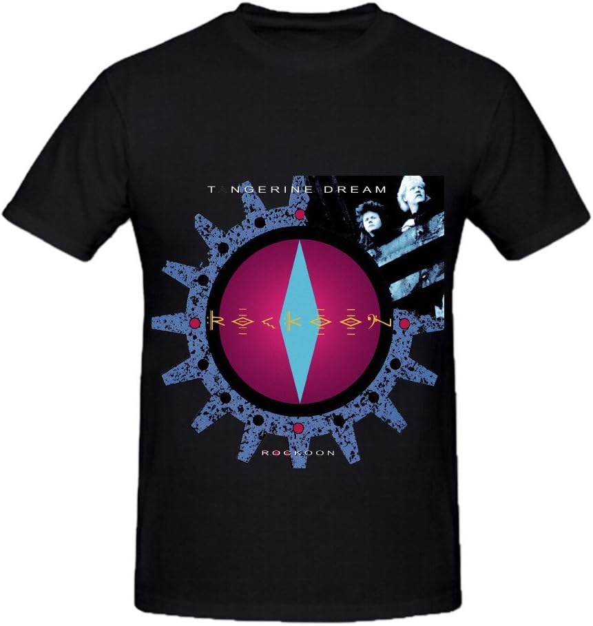 Tangerine Dream Rockoon Soul Mens Crew Neck Graphic Shirts