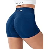 CELER Womens Workout Shorts Seamless Scrunch Butt Gym Shorts High Waisted Yoga Athletic Booty Shorts