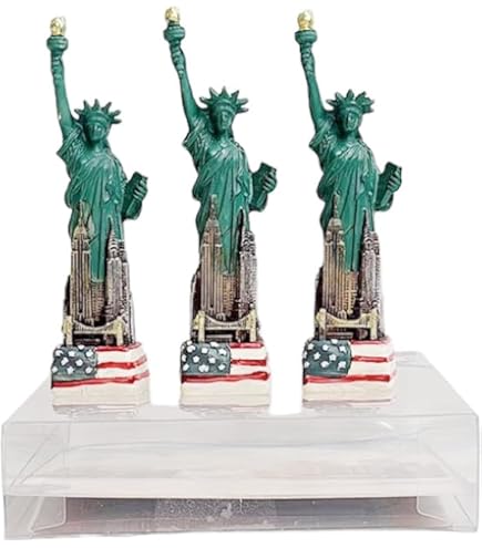 Liberty's　立体10枚 Statue of Liberty with base building 110 % - two parts with