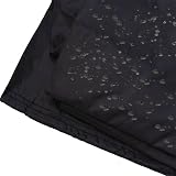 ONMIER Barbecue Cover Heavy Duty Oxford Cloth 145x61x117cm Outdoor view 2