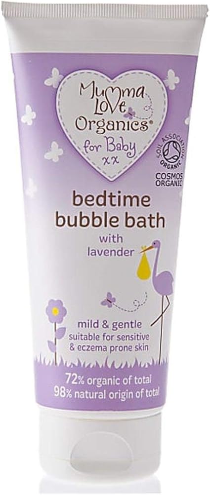 baby bedtime bubble bath