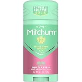 Women's Deodorant by Mitchum, Solid Antiperspirant Deodorant Stick, Powder Fresh, 2.7 Oz (Pack of 1)