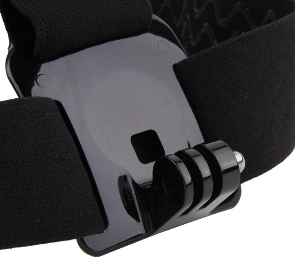 Adjustable Head Mount Strap Compatible with Gopro Hero 13 12 11 10 9/AKASO EK7000 Brave 4 Brave 7/Dji Osmo Action 5 Pro/Dji Osmo Action 4/WOLFANG/Surfola/APEXCAM/SJCAM Action Camera Elastic Headband - Image 5