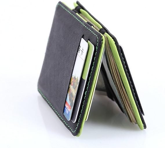 Amazon Co Jp Kimtime 魔法のフリップクレジットカードホルダーケース 二重 カードケース 超スリムミニマリスト 財布 絶妙なギフト 服 ファッション小物