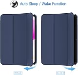 JETech Case for iPad 11th/10th Gen A16 Slim Smart Cover Translucent Back Deep view 6