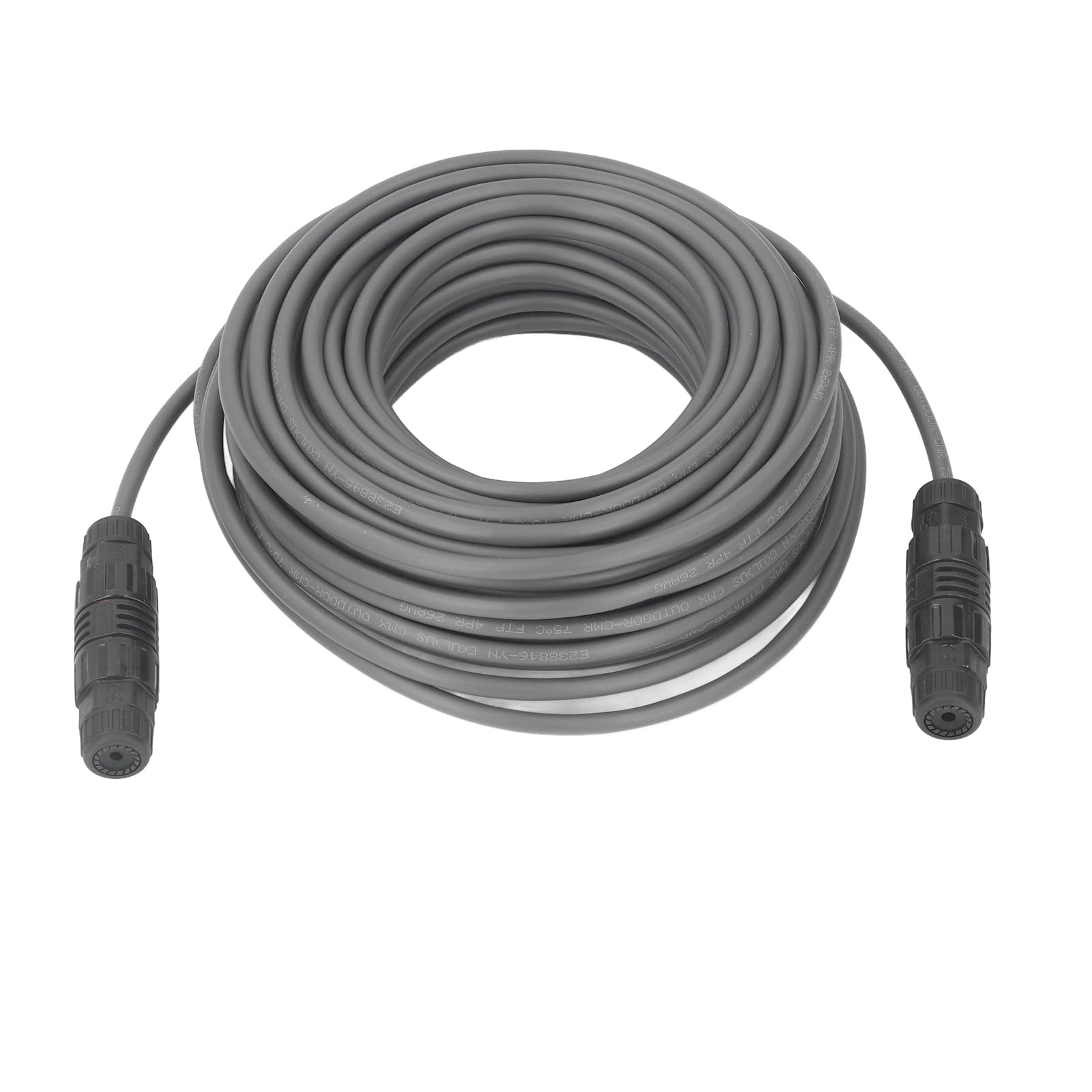 Cable 75ft Extension to 150ft, Replacement Cable Extension Kit with Ethernet Terminals for Satellite Internet Kit V2, IP68 Waterproof, Support 1000M Protocol