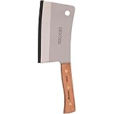 Dexter-Russell 8" Stainless Heavy Duty Cleaver Knife | S5288 | Traditional Series with High-Carbon Steel Blade & Rosewood Handle | Precision Ground, Durable, Razor Sharp | Made in USA
